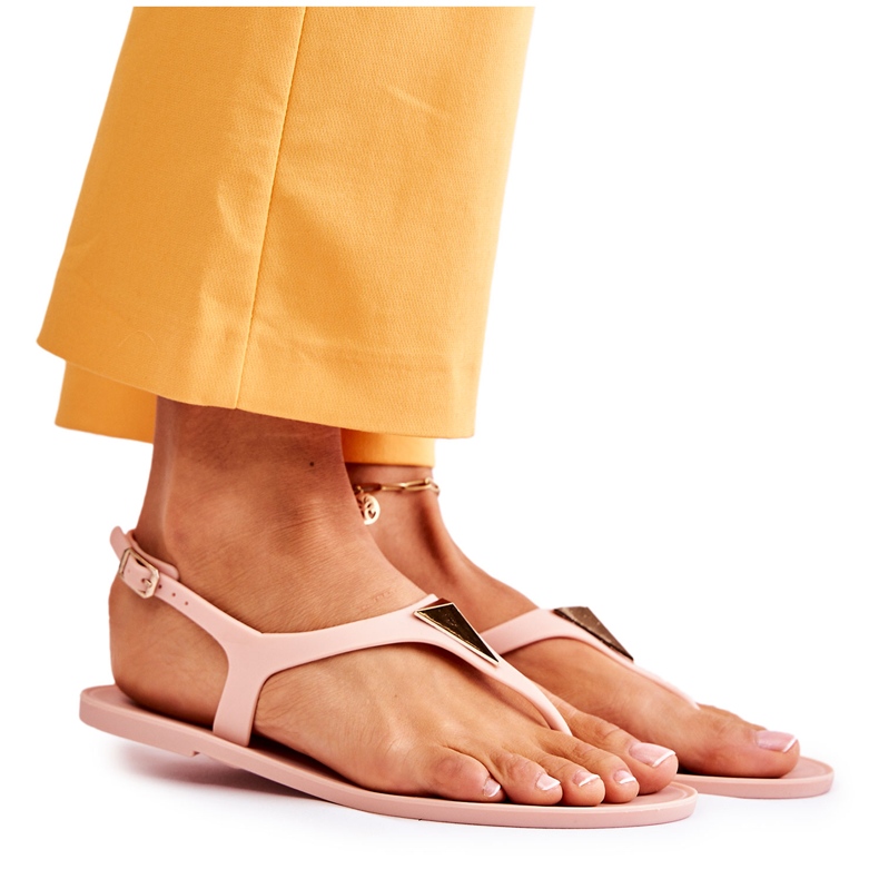 PH1 Naisten Nude Storm -sandaalit beige vaaleanpunainen