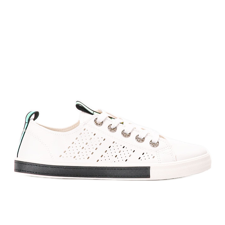 Impi naisten mustavalkoiset tennarit valkoinen