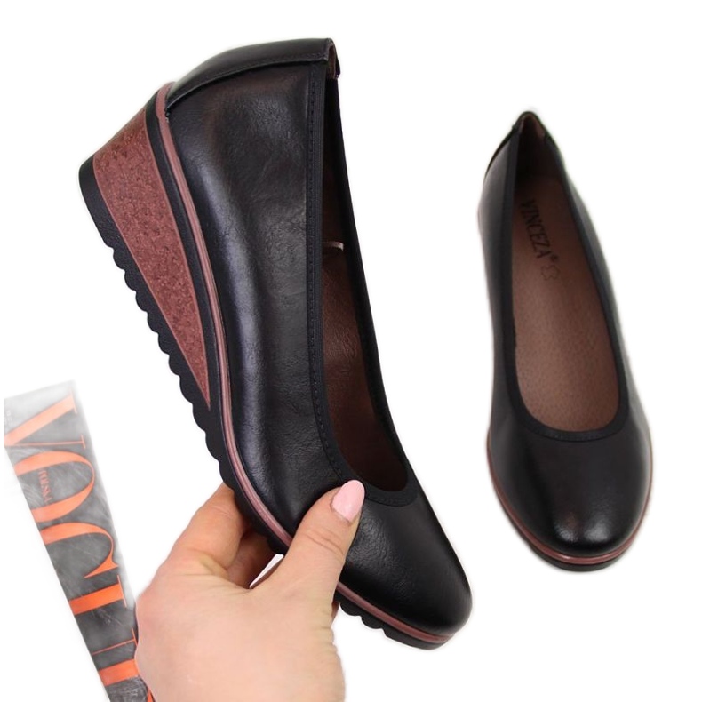 Mustat kiilapumput W Vinceza