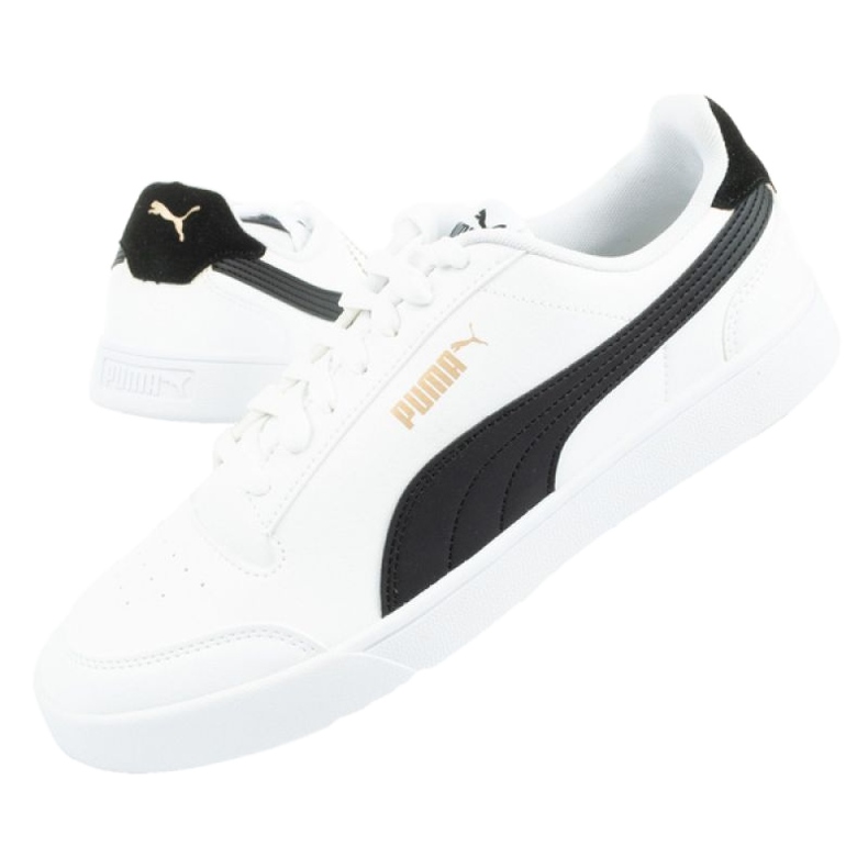 Puma Shuffle kengät 309668 03 valkoinen