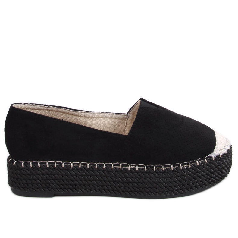 Callie Black naisten espadrillit musta
