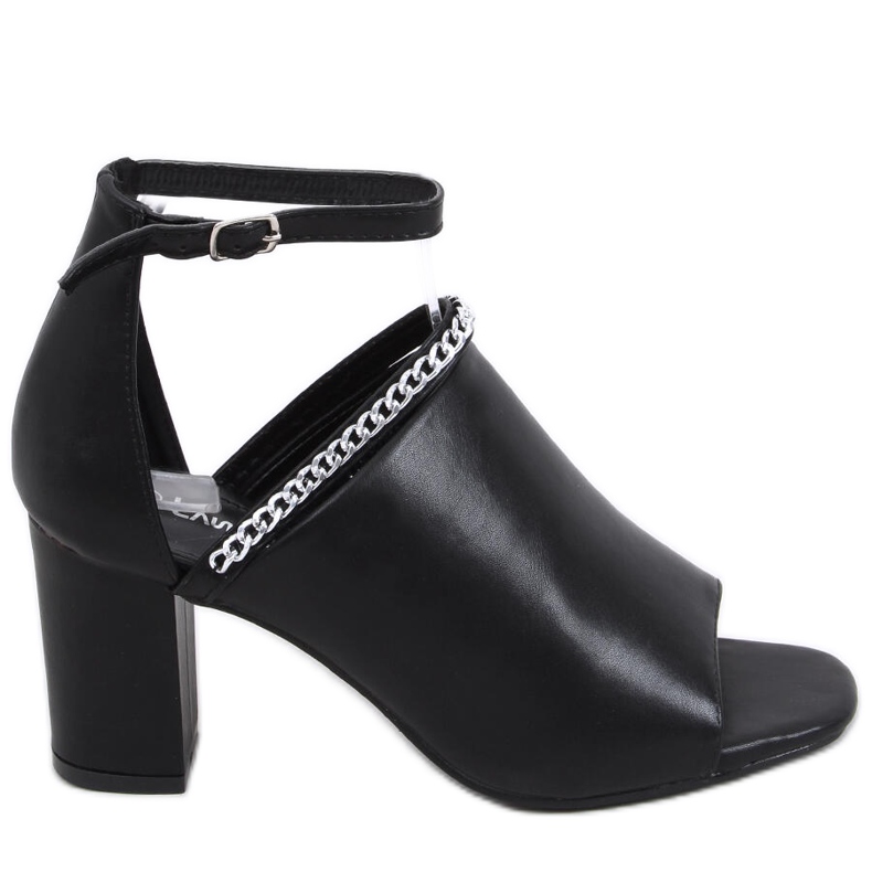 Mary Black korkeakorkoiset sandaalit musta