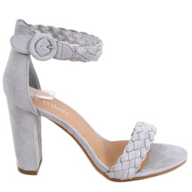 Sandaalit Donna Grayn postiin harmaa