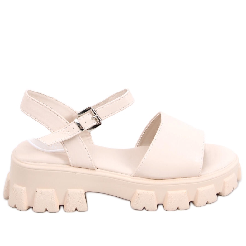 Sandaalit paksulla Saint Beige-pohjalla