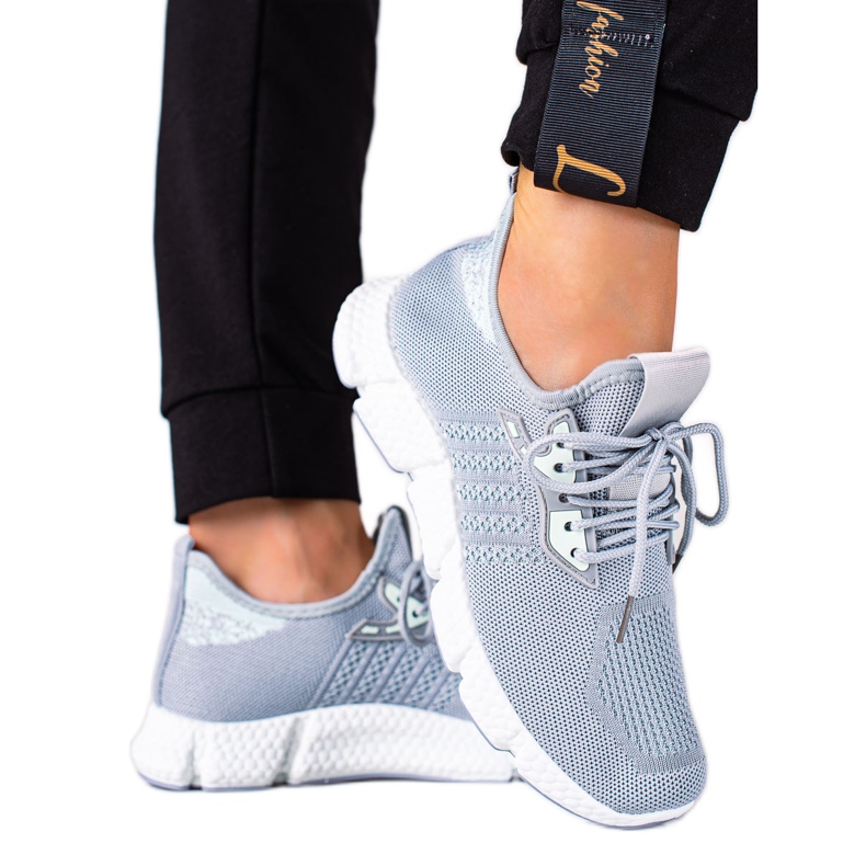 SHELOVET Kevyet urheilukengät harmaa