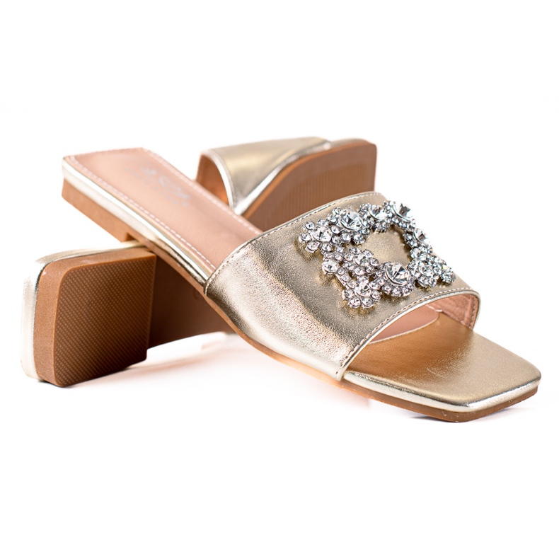 SHELOVET Tyylikkäät tossut kultainen