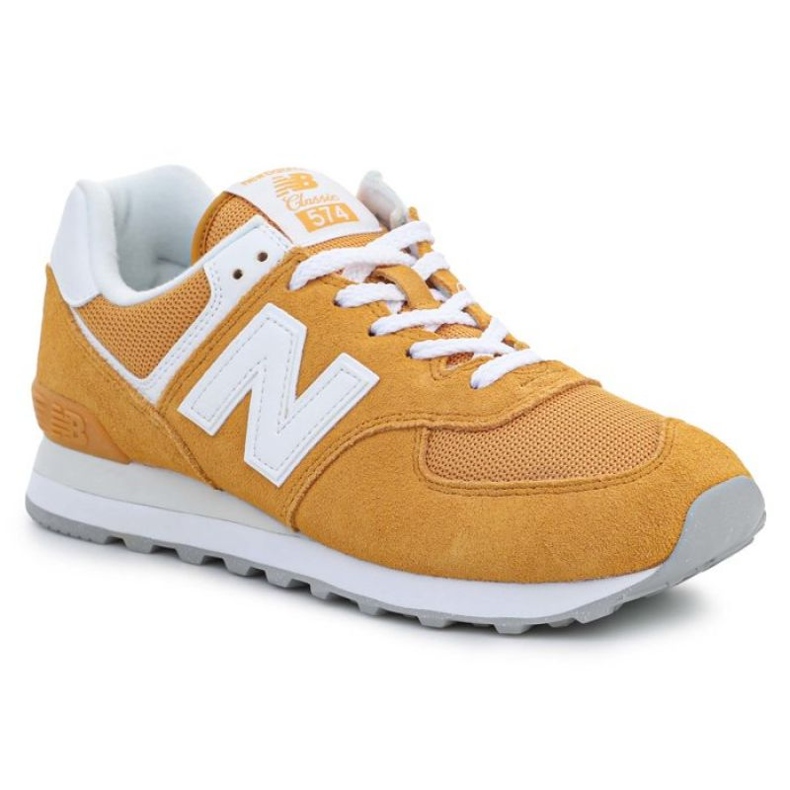 New Balance M ML574PJ2 valkoinen oranssi