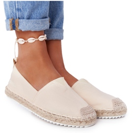 Espadrillot punotulla pohjalla Big Star HH274501 Beige