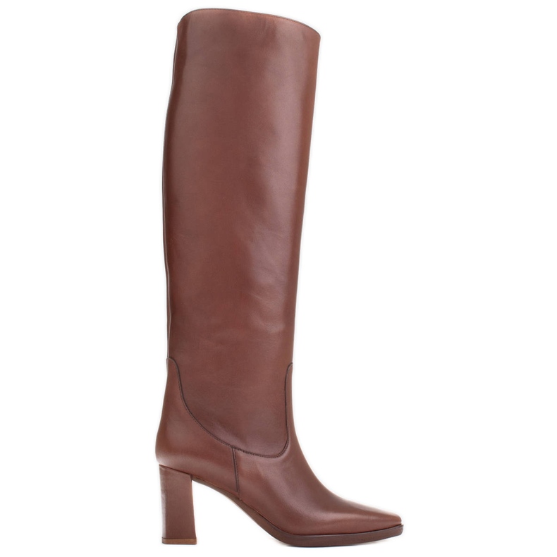 Marco Shoes Korkeat klassiset saappaat ruskea