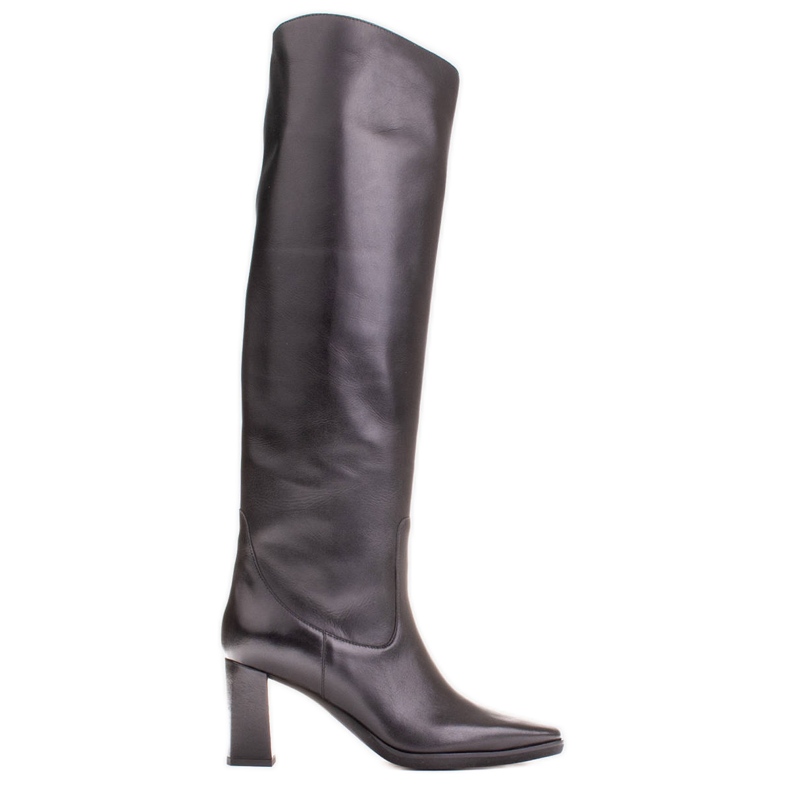 Marco Shoes Korkeat klassiset saappaat musta