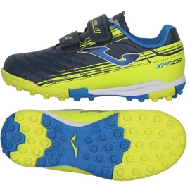 Joma XPander 2233 Tf Jr XPJW2233TFV jalkapallokengät monivärinen bluesia ja laivastonsinisiä
