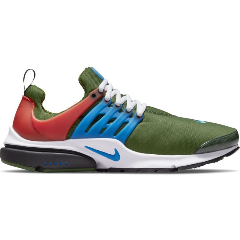 Nike Air Presto M CT3550-300 kenkä punainen sininen vihreä