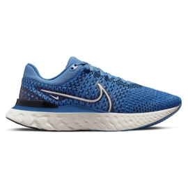 Nike React Infinity Run Flyknit 3 DH5392-400 -kengät sininen