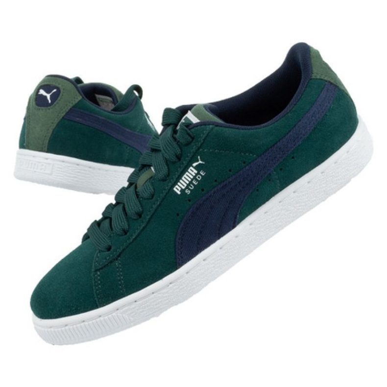 Puma Suede Classics W 369682 01 musta vihreä