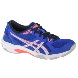 Asics Gel-Rocket 10 W 1072A056-402 lentopallokengät tummansininen bluesia ja laivastonsinisiä
