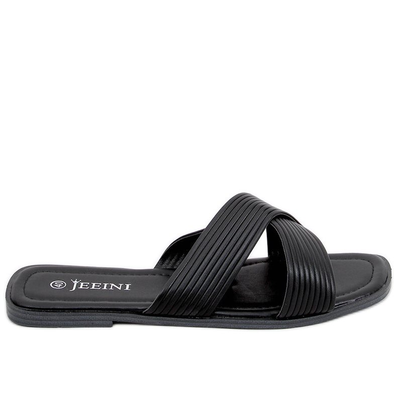 Fuzzy Black naisten tossut musta