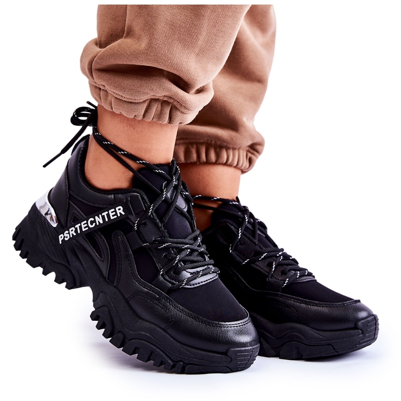 PS1 Naisten tennarit, urheilukengät, mustat Sheron