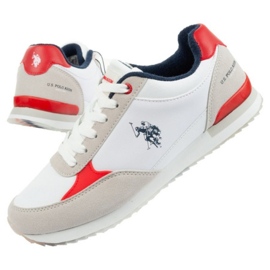 U.S. Polo US Polo ASSN urheilukengät. UP21M48062-WHI-RED01 valkoinen