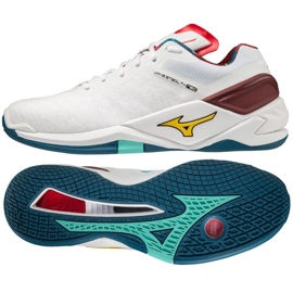 Mizuno Wave Stealth Neo M X1GA200048 kengät valkoinen valkoinen