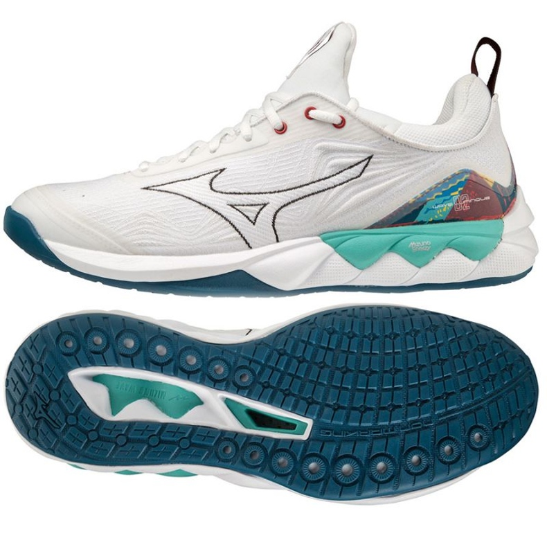 Mizuno Wave Luminous 2 M V1GA212048 lentopallokengät valkoinen valkoinen