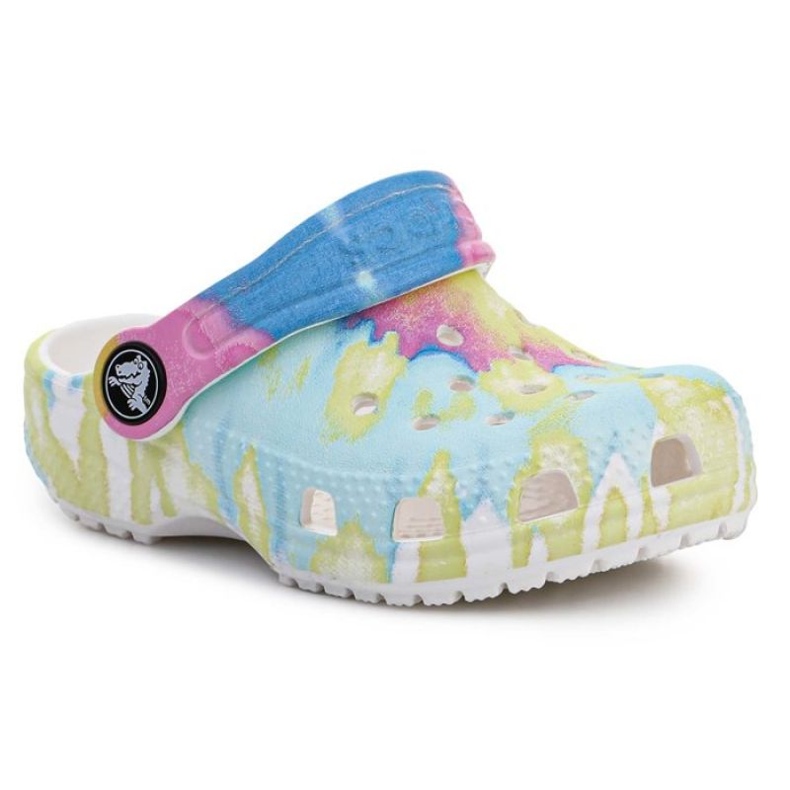 Crocs Classic Tie Dye Graphic Kids T 206994-94S monivärinen