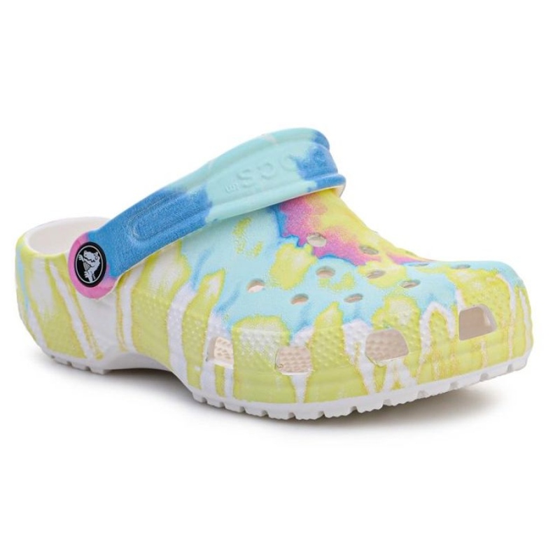 Crocs Classic Tie Dye Graphic Kids 206995-94S monivärinen