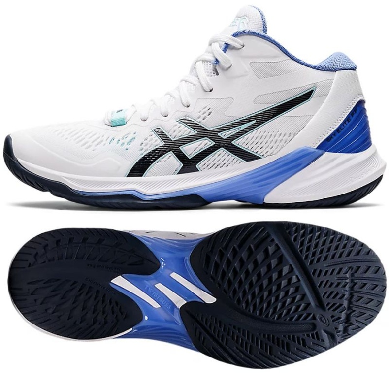 Asics Sky Elite Ff Mt 2 W 1052A054 101 lentopallokengät valkoinen valkoinen