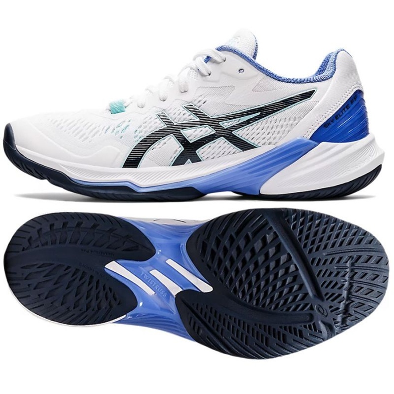 Asics Sky Elite Ff 2 W 1052A053 101 lentopallokengät valkoinen valkoinen