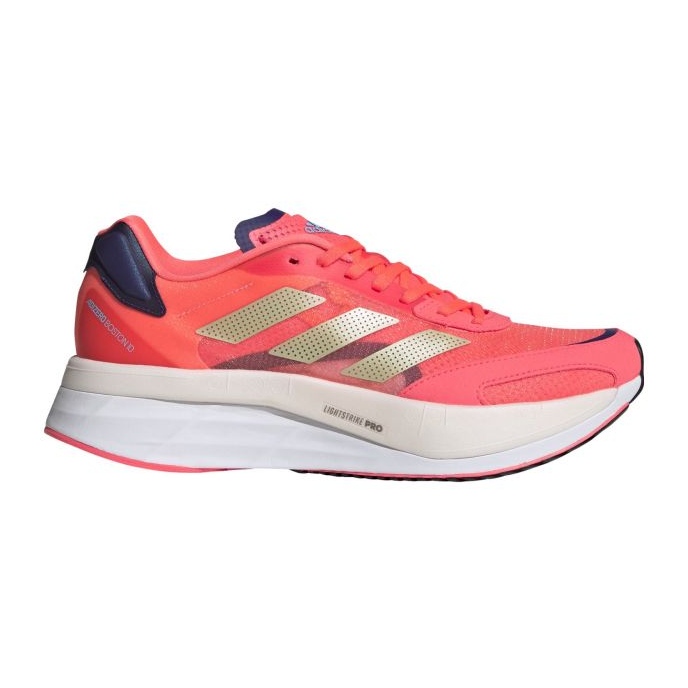 Adidas Adizero Boston 10 W GY0905 kengät vaaleanpunainen