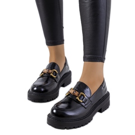 Mustat Kemze-loaferit