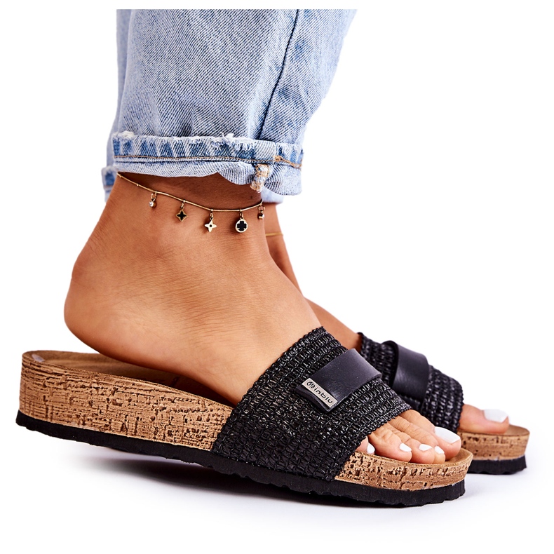 Naisten klassiset tossut Inblu NM000025 musta