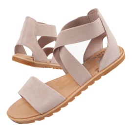 Sandaalit Sorel Ella Ii Sandal W NL4051-649 vaaleanpunainen