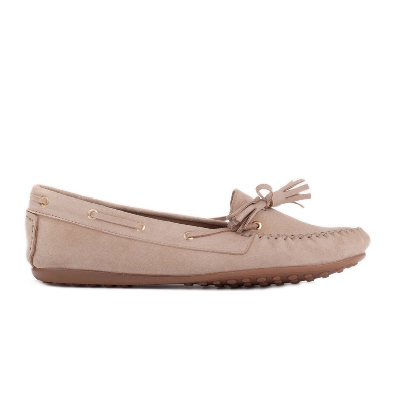 Marco Shoes Loaferit joustavalla pohjalla beige