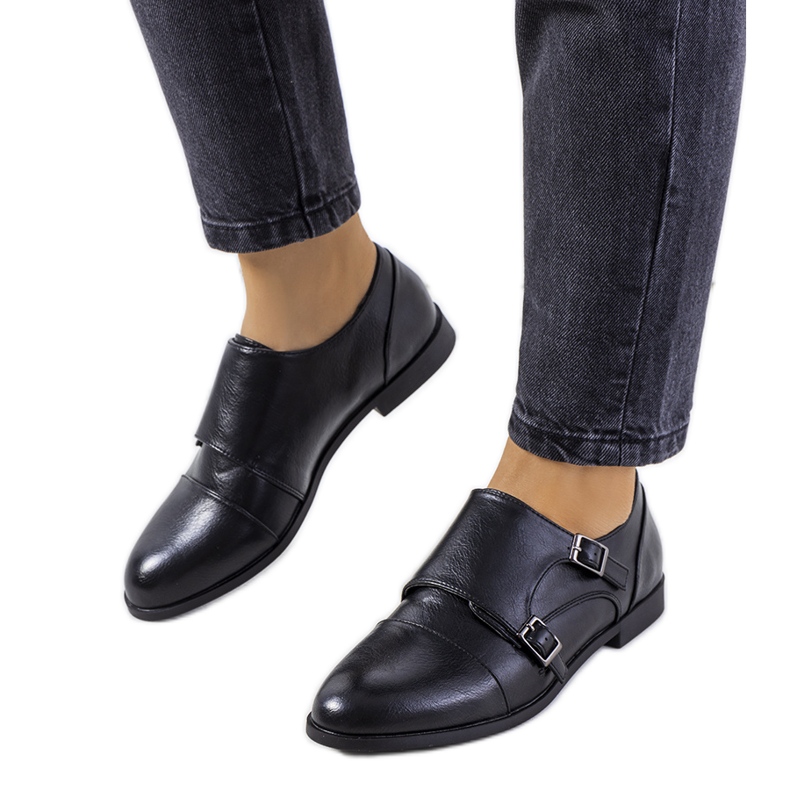 Bass mustat matalat kengät