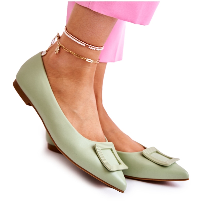 WS1 Ballerina Ornamentti Vihreässä Spitz Simone