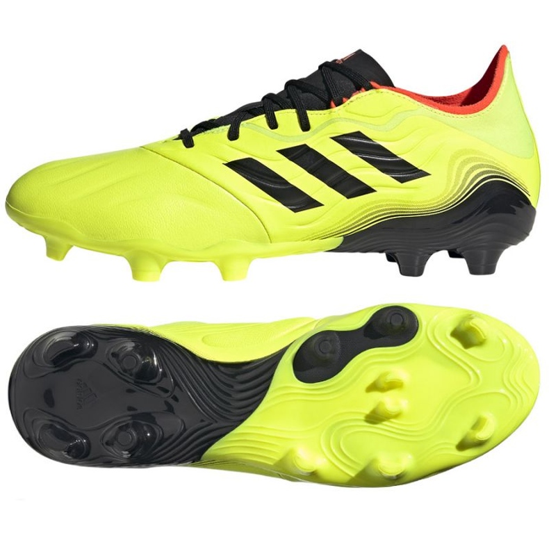 Adidas Copa Sense.2 Fg M GW3579 kengät keltainen keltaiset