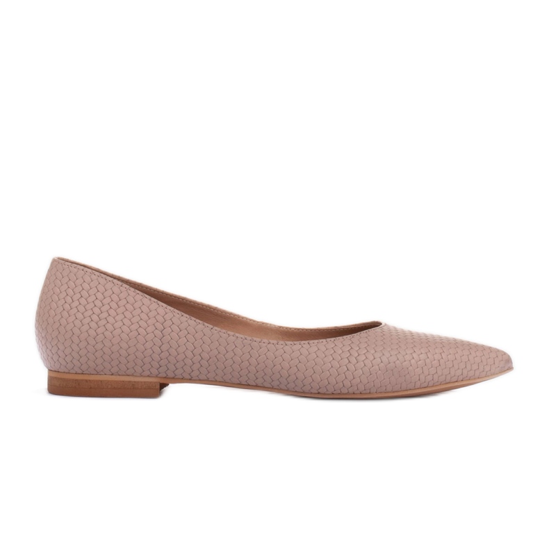 Marco Shoes Hienovaraiset balerinat beige