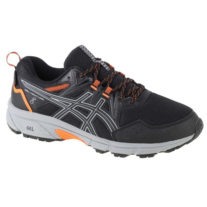 Asics Gel-Venture 8 vedenpitävät M 1011A825-004 juoksukengät musta