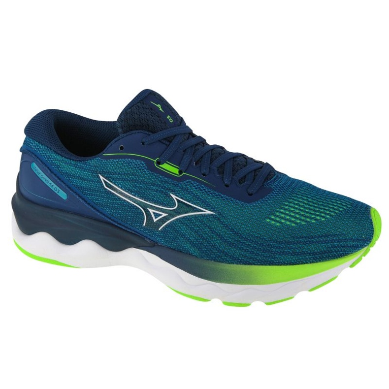 Mizuno Wave Skyrise 3 J1GC220901 kengät sininen
