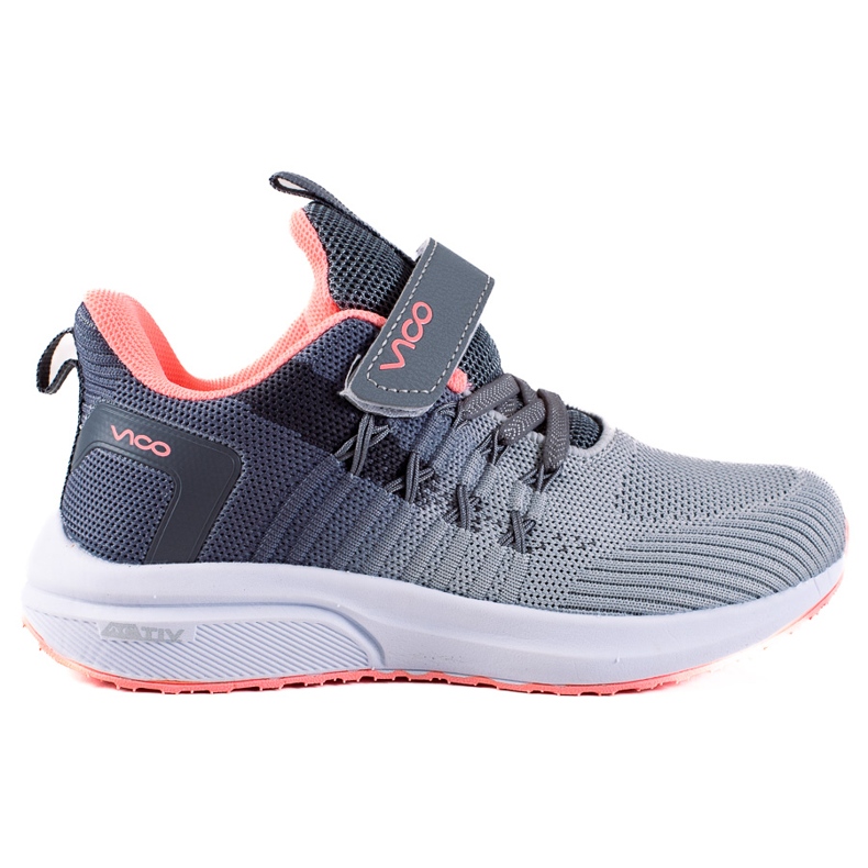 Vico lasten urheilukengät, vaaleanharmaa vaaleanpunainen