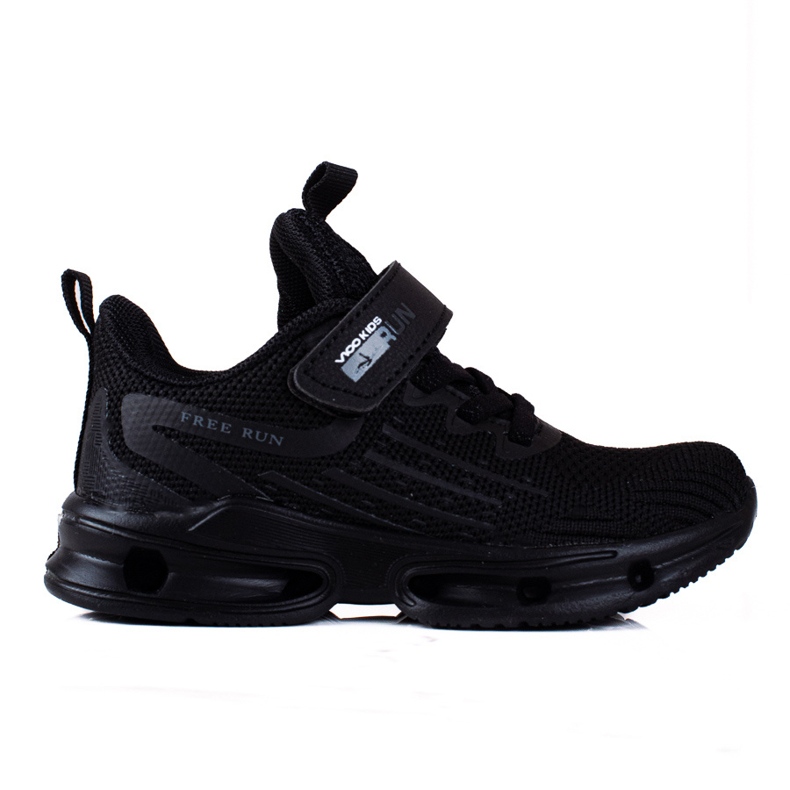 Vico poikien tennarit, musta kangas