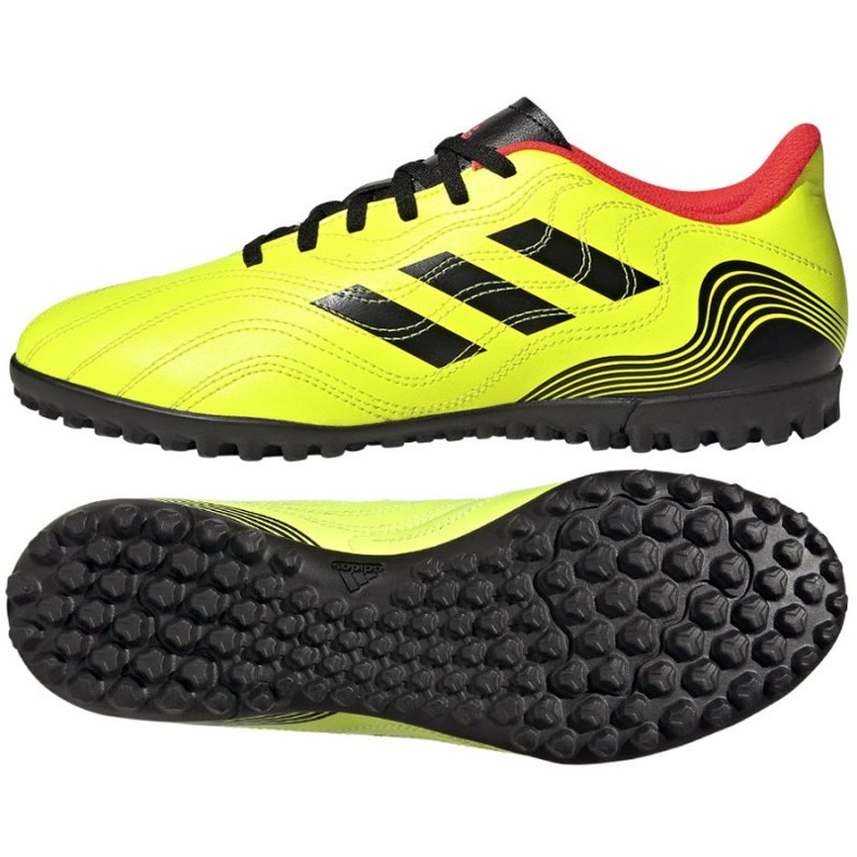 Adidas Copa Sense.4 Tf M GZ1370 kengät keltainen keltaiset