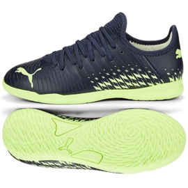 Puma Furure Z 4.4 It Jr 107018 01 tummansininen vihreä bluesia ja laivastonsinisiä