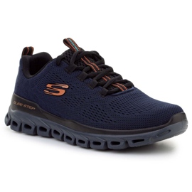 Skechers Glide Step Fastun Up M 232136-NVBK musta tummansininen
