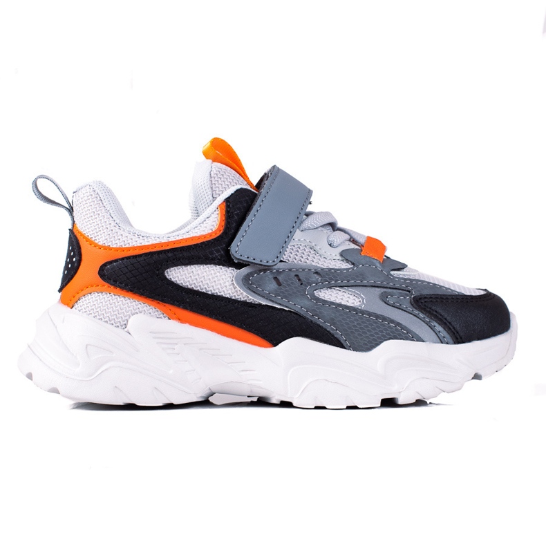 Shelovet poikien tennarit paksulla harmaalla alustalla monivärinen