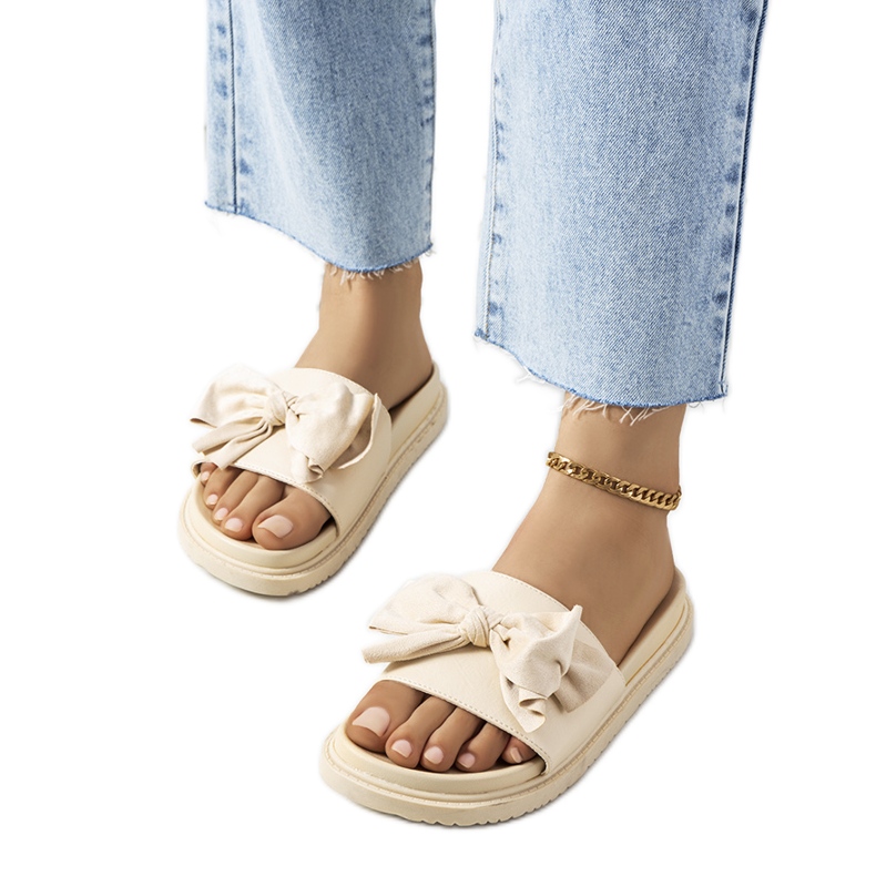 Naisten beigenväriset Embley-tossut