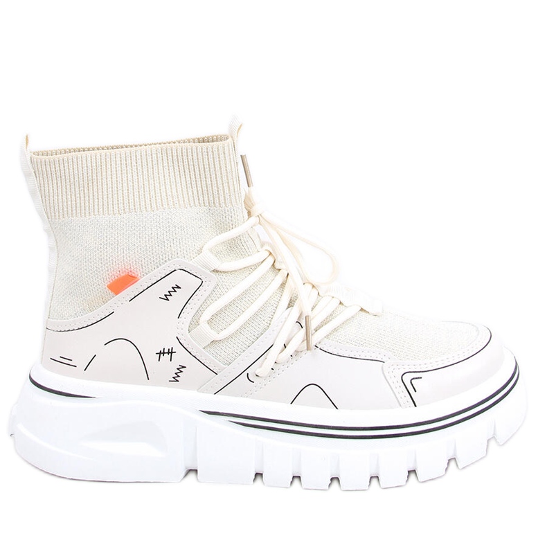 Malin Beige urheilukengät