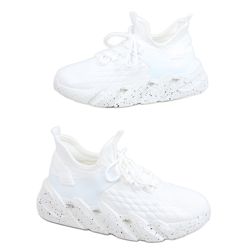 Indu White -sukkaurheilukengät valkoinen