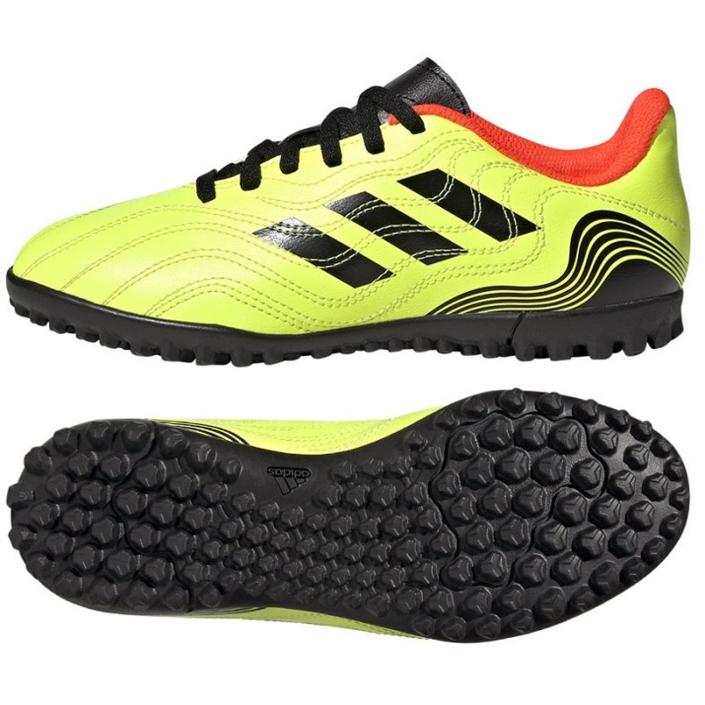Adidas Copa Sense.4 Tf Jr GZ1374 kengät keltainen keltaiset