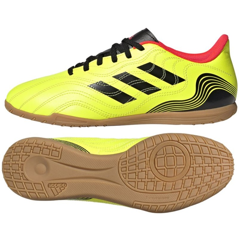 Adidas Copa Sense.4 M GZ1367 -kengissä keltainen keltaiset